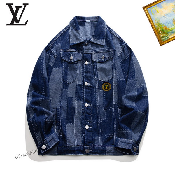 Louis Vuitton Denim Jacket Mens ID:20250908-35